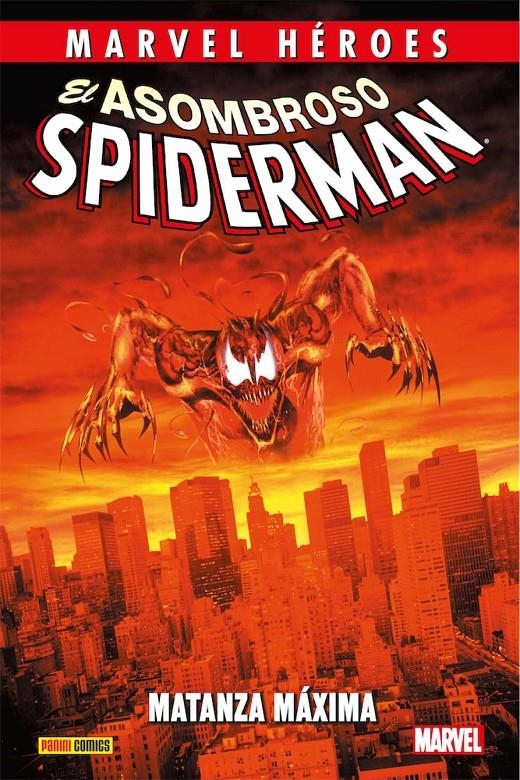 MARVEL HEROES: ASOMBROSO SPIDERMAN MATANZA MAXIMA [CARTONE] | MICHELINIE / BAGLEY / SAVUIK | Akira Comics  - libreria donde comprar comics, juegos y libros online