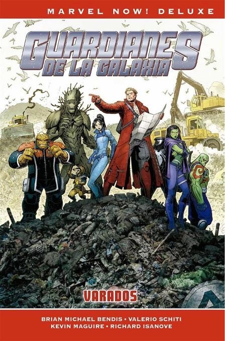 MARVEL NOW! DELUXE: GUARDIANES DE LA GALAXIA DE BRIAN MICHAEL BENDIS VOL.5 VARADOS [CARTONE] | BENDIS / SCHITI | Akira Comics  - libreria donde comprar comics, juegos y libros online