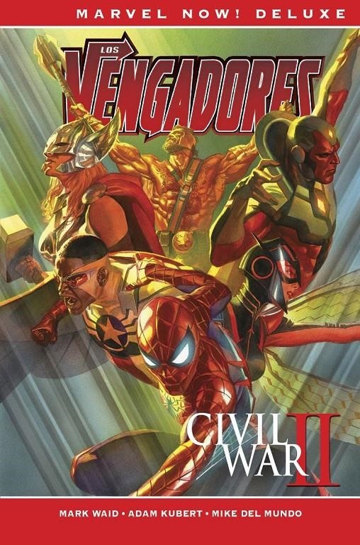 MARVEL NOW! DELUXE: VENGADORES DE MARK WAID VOL.02 CIVIL WAR II [CARTONE] | WAID, MARK / KUBERT, ADAM | Akira Comics  - libreria donde comprar comics, juegos y libros online