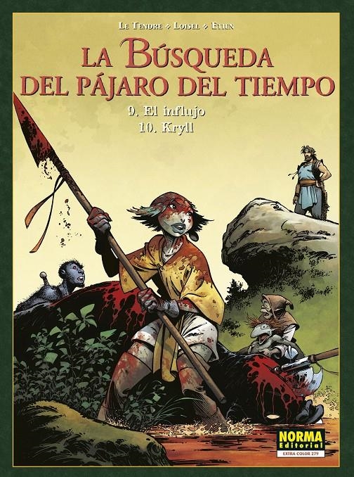 BUSQUEDA DEL PAJARO DEL TIEMPO, LA Nº09 / Nº10: EL INFLUJO / KRYLL [ALBUM RUSTICA] | LE TENDRE / LOISEL | Akira Comics  - libreria donde comprar comics, juegos y libros online