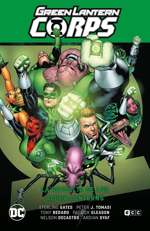 GREEN LANTERN CORPS (EL DIA MAS BRILLANTE 1): LA REVUELTA DE LOS ALPHA LANTERNS [CARTONE] | TOMASI, PETER J. | Akira Comics  - libreria donde comprar comics, juegos y libros online