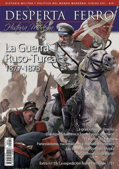 DESPERTA FERRO HISTORIA MODERNA Nº54: LA GUERRA RUSO-TURCA 1877-1878 (REVISTA)  | Akira Comics  - libreria donde comprar comics, juegos y libros online