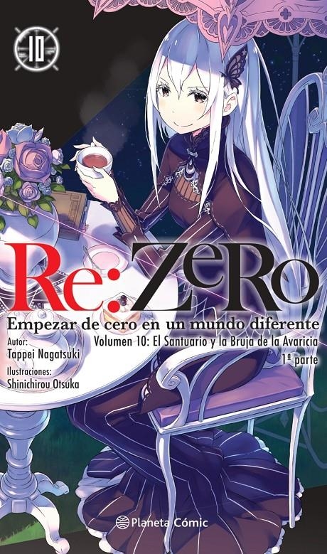 RE:ZERO NOVELA 10: EL SANTUARIO Y LA BRUJA DE LA [RUSTICA] | NAGATSUKI, TAPPEI | Akira Comics  - libreria donde comprar comics, juegos y libros online