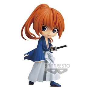 Q POSKET: RUROUNI KENSHIN HIMURA BATTOUSAI (VER. A) 14 CM [CAJA] | BANPRESTO | Akira Comics  - libreria donde comprar comics, juegos y libros online