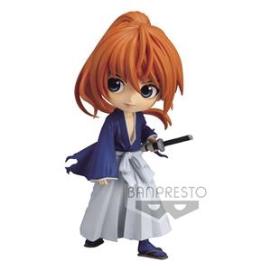 Q POSKET: RUROUNI KENSHIN HIMURA BATTOUSAI (VER. A) 14 CM [CAJA] | BANPRESTO | Akira Comics  - libreria donde comprar comics, juegos y libros online