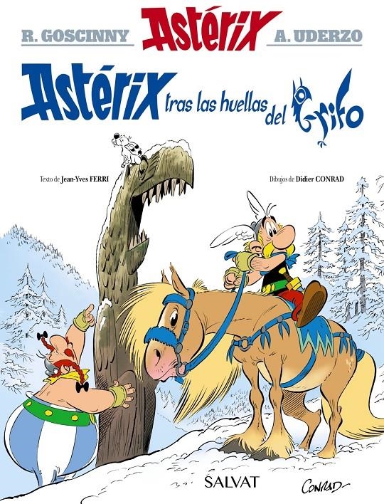 ASTERIX Nº39: TRAS LAS HUELLAS DEL GRIFO [CARTONE] | FERRI, JEAN- YVES / CONRAD, DIDIER | Akira Comics  - libreria donde comprar comics, juegos y libros online