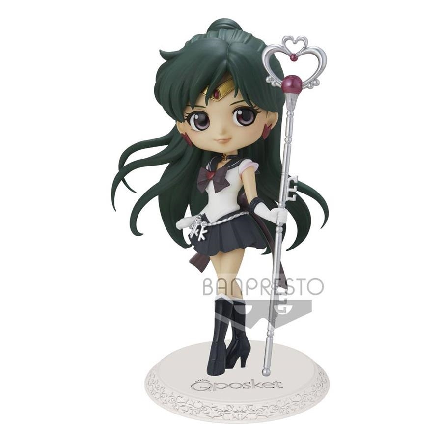 Q POSKET SAILOR MOON ETERNAL THE MOVIE: SUPER SAILOR PLUTO (VER. A) 14 CM [CAJA] | BANPRESTO | Akira Comics  - libreria donde comprar comics, juegos y libros online