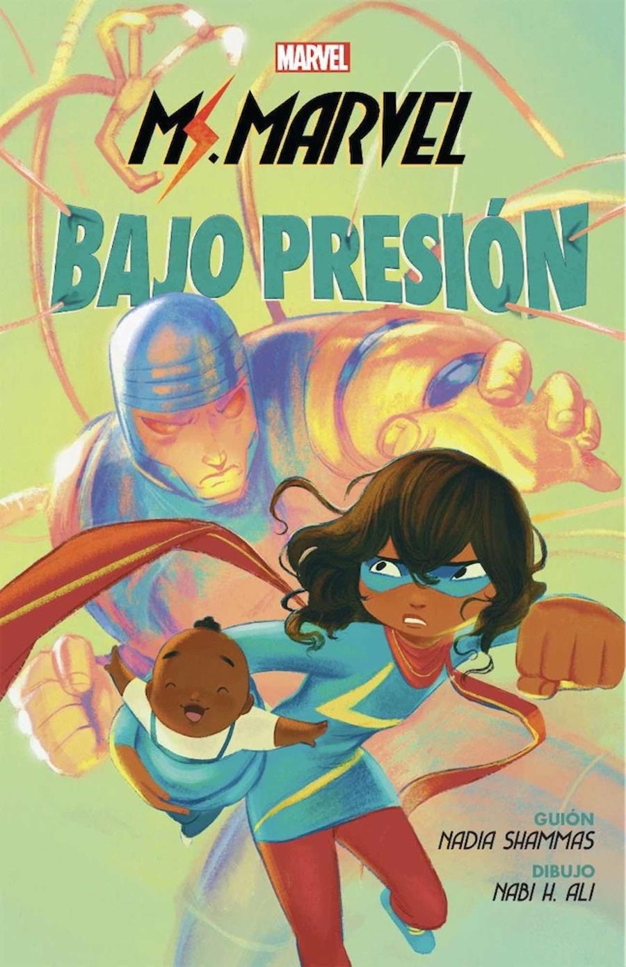 MARVEL SCHOLASTIC: MISS MARVEL, BAJO PRESION [RUSTICA] | SHAMMAS, NADIA / H. ALI,NABI | Akira Comics  - libreria donde comprar comics, juegos y libros online