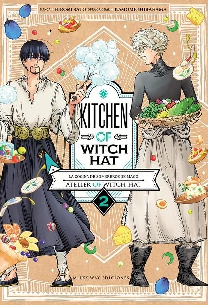 KITCHEN OF WITCH HAT Nº02 [RUSTICA] | HIROMI, SATO / SHIRAHAMA, KAMOME | Akira Comics  - libreria donde comprar comics, juegos y libros online