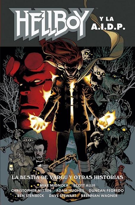 HELLBOY TOMO Nº25: HELLBOY Y LA AIDP, LA BESTIA DE VARGU [CARTONE] | MIGNOLA | Akira Comics  - libreria donde comprar comics, juegos y libros online