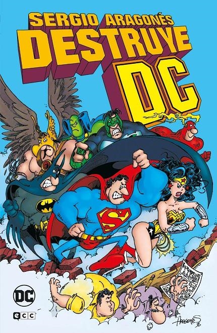 SERGIO ARAGONES DESTRUYE DC [CARTONE] | EVANIER, MARK / ARAGONES, SERGIO | Akira Comics  - libreria donde comprar comics, juegos y libros online