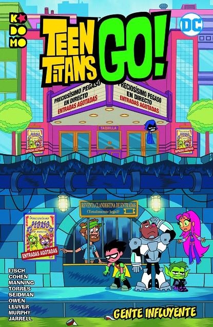 TEEN TITANS GO!: GENTE INFLUYENTE [RUSTICA] | Akira Comics  - libreria donde comprar comics, juegos y libros online