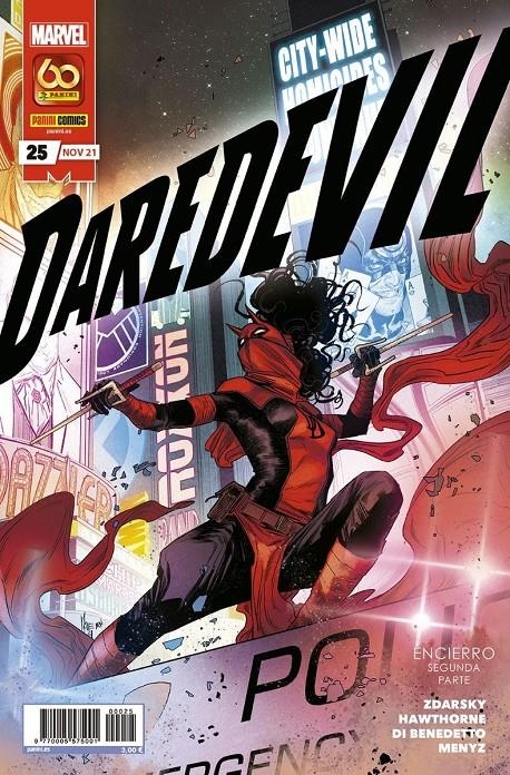 DAREDEVIL Nº25 ENCIERRO SEGUNDA PARTE [GRAPA] | Akira Comics  - libreria donde comprar comics, juegos y libros online