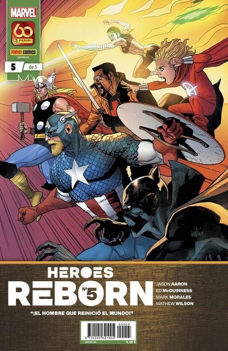 HEROES REBORN Nº05 (5 DE 5) [GRAPA] | Akira Comics  - libreria donde comprar comics, juegos y libros online