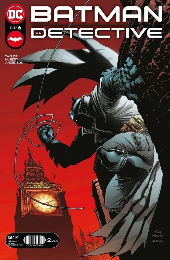 BATMAN: EL DETECTIVE Nº01 (1 DE 6) [GRAPA] | TAYLOR, TOM | Akira Comics  - libreria donde comprar comics, juegos y libros online