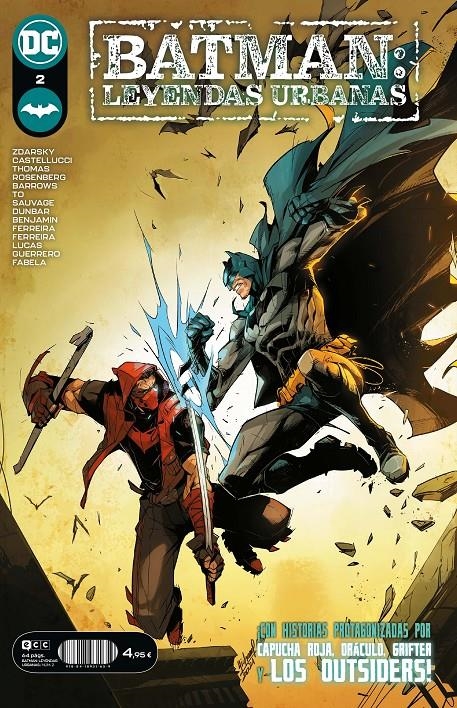 BATMAN: LEYENDAS URBANAS Nº02 | Akira Comics  - libreria donde comprar comics, juegos y libros online