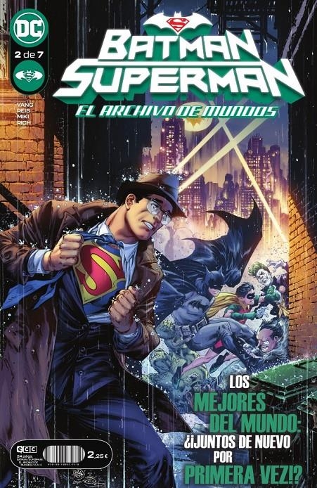 BATMAN / SUPERMAN: EL ARCHIVO DE MUNDOS Nº02 (2 DE 7) [GRAPA] | LUEN YANG, GENE | Akira Comics  - libreria donde comprar comics, juegos y libros online