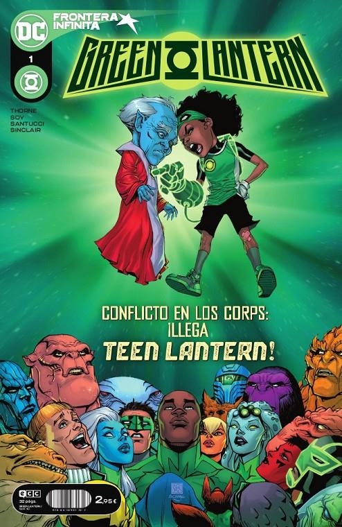 GREEN LANTERN Nº110 / Nº01 [GRAPA] | THORNE, GEOFFREY | Akira Comics  - libreria donde comprar comics, juegos y libros online