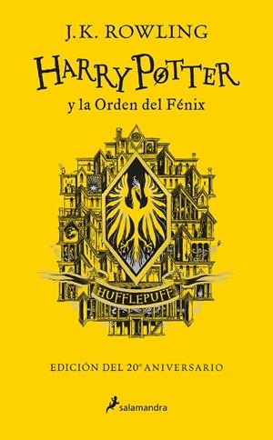 HARRY POTTER Y LA ORDEN DEL FENIX (EDICION HUFFLEPUFF DEL 20º ANIVERSARIO) [CARTONE] | ROWLING, J. K. | Akira Comics  - libreria donde comprar comics, juegos y libros online