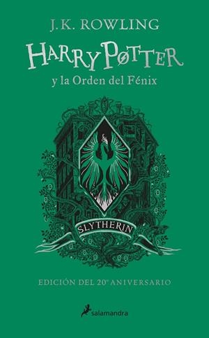 HARRY POTTER Y LA ORDEN DEL FENIX (EDICION SLYTHERIN DEL 20º ANIVERSARIO) [CARTONE] | ROWLING, J. K. | Akira Comics  - libreria donde comprar comics, juegos y libros online