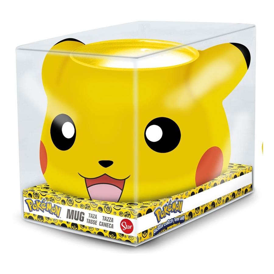 POKEMON: TAZA 3D PIKACHU (CERAMICA) [CAJA] | Akira Comics  - libreria donde comprar comics, juegos y libros online