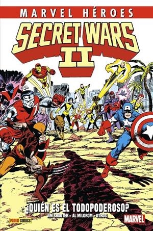 MARVEL HEROES: SECRET WARS II VOL.01, ¿QUIEN ES EL TODOPODEROSO? [CARTONE] | SHOOTER, JIM / MILGROM, AL | Akira Comics  - libreria donde comprar comics, juegos y libros online