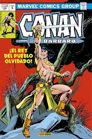 MARVEL GOLD: CONAN EL BARBARO VOL.05, ¡EL REY DEL PUEBLO OLVIDADO! (LA ETAPA MARVEL ORIGINAL) [CARTONE] | THOMAS, ROY  | Akira Comics  - libreria donde comprar comics, juegos y libros online