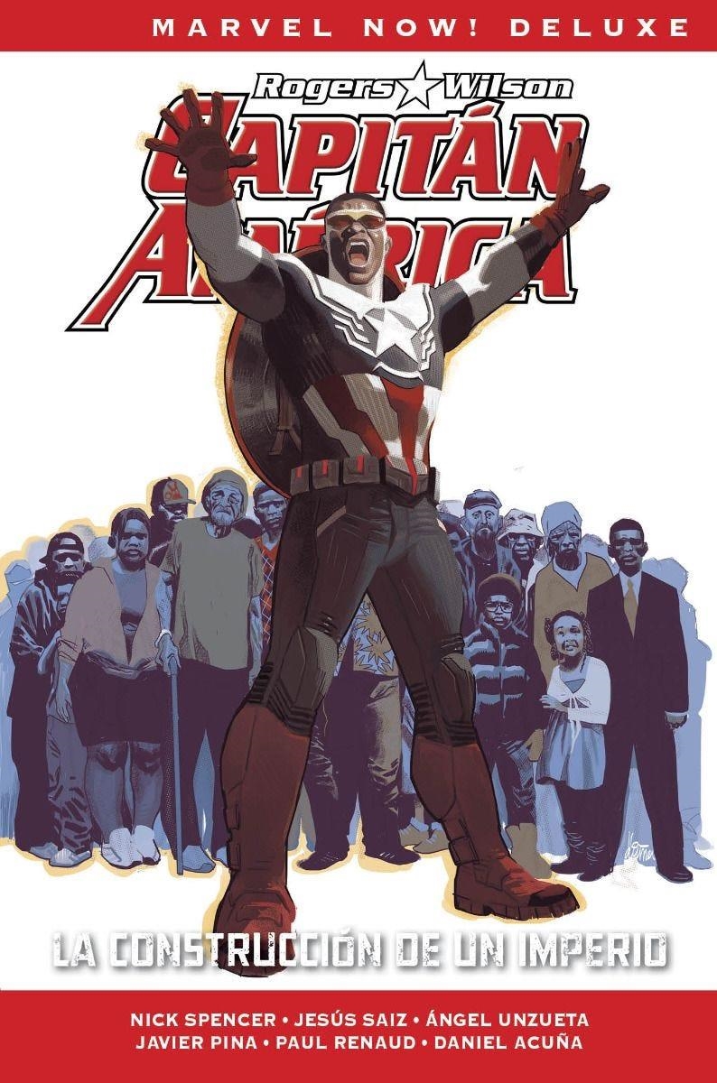 MARVEL NOW! DELUXE: CAPITAN AMERICA DE NICK SPENCER VOL.03: LA CONSTRUCCION DE UN I. [CARTONE] | SPENCER, NICK / SAIZ, JESUS | Akira Comics  - libreria donde comprar comics, juegos y libros online