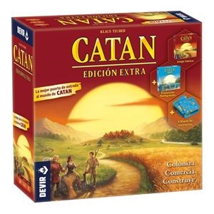 CATAN EDICION EXTRA [JUEGO] | KLAUS TEUBER | Akira Comics  - libreria donde comprar comics, juegos y libros online