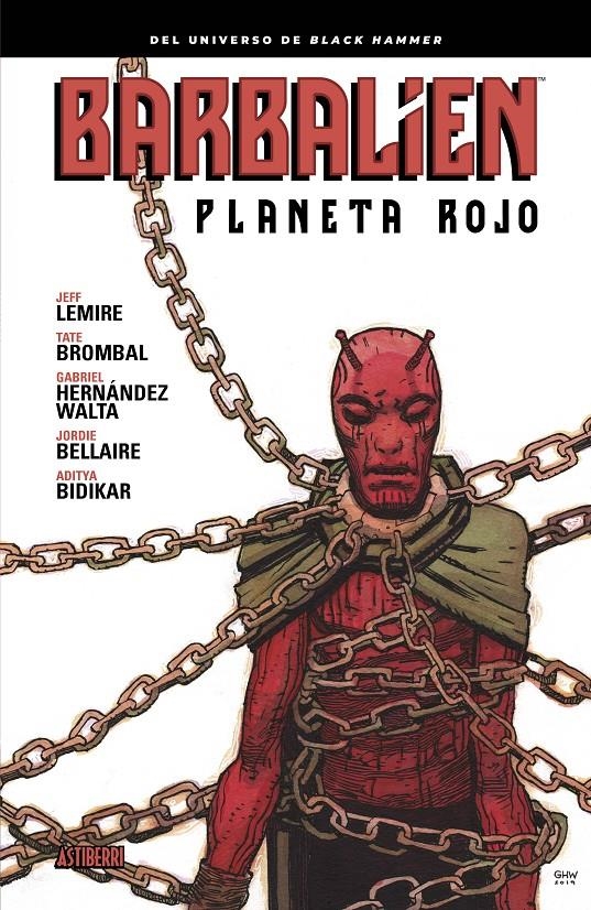 BARBALIEN: PLANETA ROJO [CARTONE] | JEFF, LEMIRE | Akira Comics  - libreria donde comprar comics, juegos y libros online