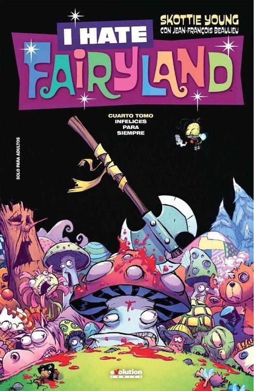 I HATE FAIRYLAND Nº4: INFELICES PARA SIEMPRE [CARTONE] | YOUNG, SKOTTIE | Akira Comics  - libreria donde comprar comics, juegos y libros online