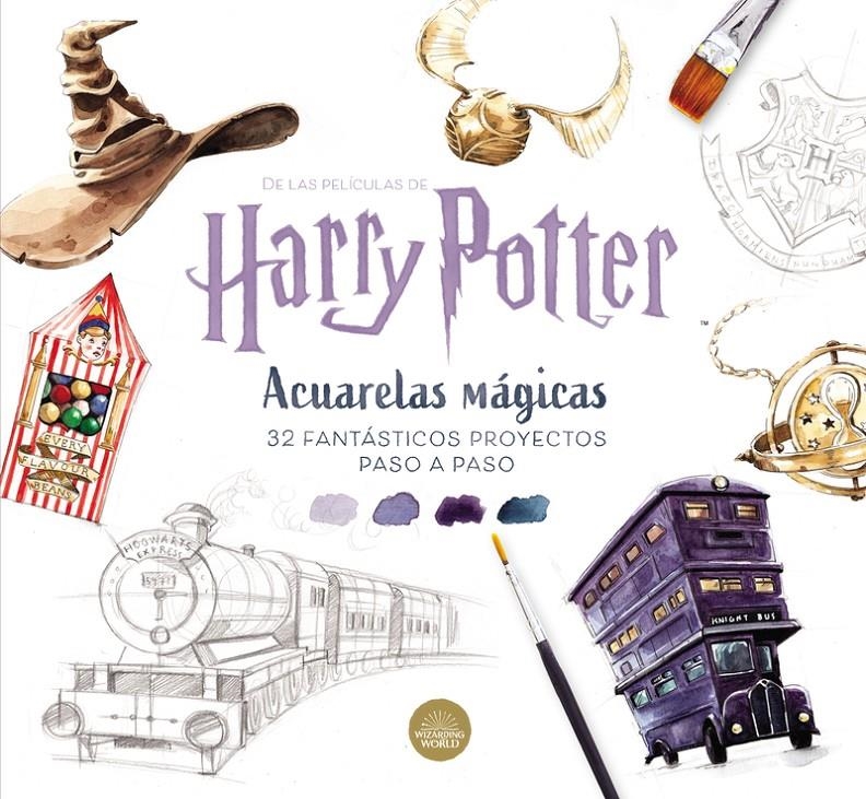 HARRY POTTER: ACUARELAS MAGICAS 1 [RUSTICA] | Akira Comics  - libreria donde comprar comics, juegos y libros online