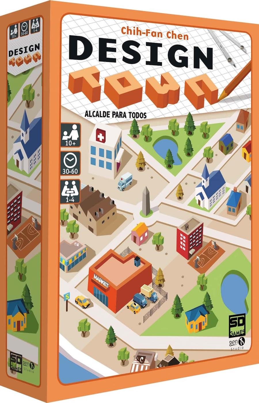 DESIGN TOWN [JUEGO] | Akira Comics  - libreria donde comprar comics, juegos y libros online