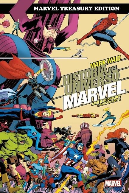 HISTORIA DEL UNIVERSO MARVEL (EDICION DE LUJO) [CARTONE] | WAID, MARK / RODRIGUEZ, JAVIER | Akira Comics  - libreria donde comprar comics, juegos y libros online