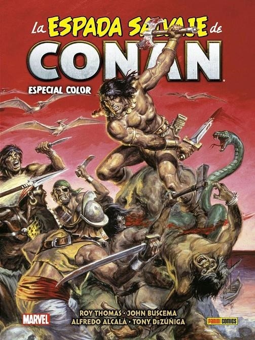 BIBLIOTECA CONAN: LA ESPADA SALVAJE DE CONAN ESPECIAL COLOR, MARVEL SUPER SPECIAL [CARTONE] | THOMAS / BUSCEMA / ALCALA | Akira Comics  - libreria donde comprar comics, juegos y libros online