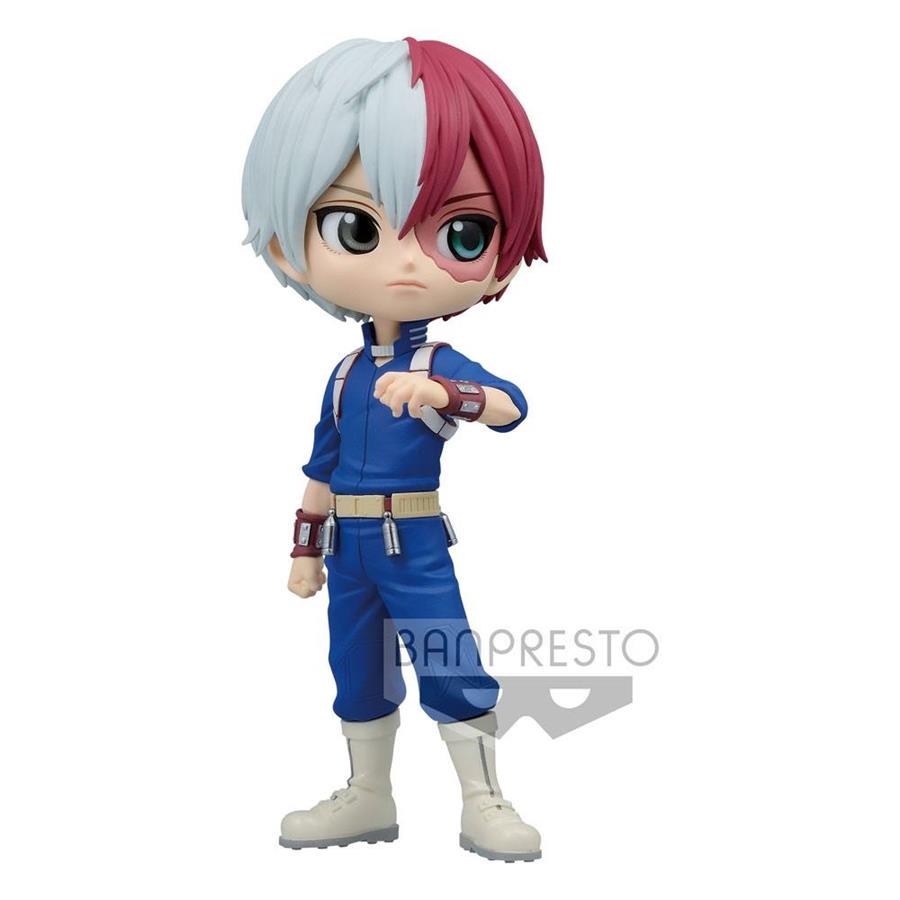 Q POSKET MY HERO ACADEMIA: SHOTO TODOROKI (VERSION. A) 14 CM [CAJA] | Akira Comics  - libreria donde comprar comics, juegos y libros online