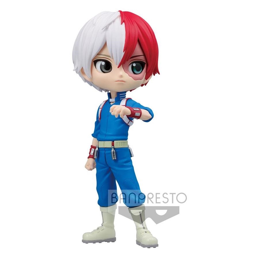 Q POSKET MY HERO ACADEMIA: SHOTO TODOROKI (VERSION. B) 14 CM [CAJA] | Akira Comics  - libreria donde comprar comics, juegos y libros online