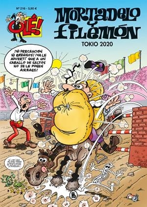 OLE MORTADELO Nº216: OLE TOKIO 2020 [RUSTICA] | IBAÑEZ, FRANCISCO | Akira Comics  - libreria donde comprar comics, juegos y libros online