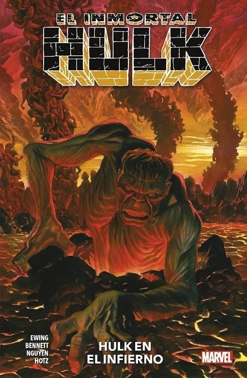 MARVEL PREMIERE: EL INMORTAL HULK VOL.03 HULK EN EL INFIERNO [RUSTICA] | EWING, AL / BENNETT, JOE | Akira Comics  - libreria donde comprar comics, juegos y libros online