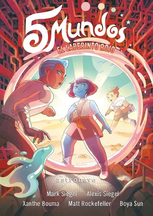 5 MUNDOS Nº3: EL LABERINTO ROJO [CARTONE] | SIEGEL, MARK / SIEGEL, ALEXIS | Akira Comics  - libreria donde comprar comics, juegos y libros online