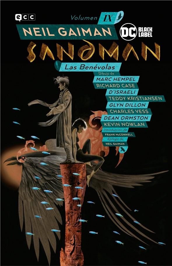 BIBLIOTECA SANDMAN VOL.09: LAS BENEVOLAS (EDICION BLACK LABEL) [CARTONE] | GAIMAN, NEIL | Akira Comics  - libreria donde comprar comics, juegos y libros online