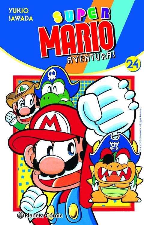 SUPER MARIO AVENTURAS Nº24 [RUSTICA] | SAWADA, YUKIO | Akira Comics  - libreria donde comprar comics, juegos y libros online