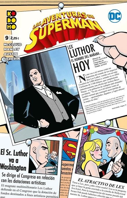AVENTURAS DE SUPERMAN Nº09 [GRAPA] | MCCLOUD, SCOTT | Akira Comics  - libreria donde comprar comics, juegos y libros online