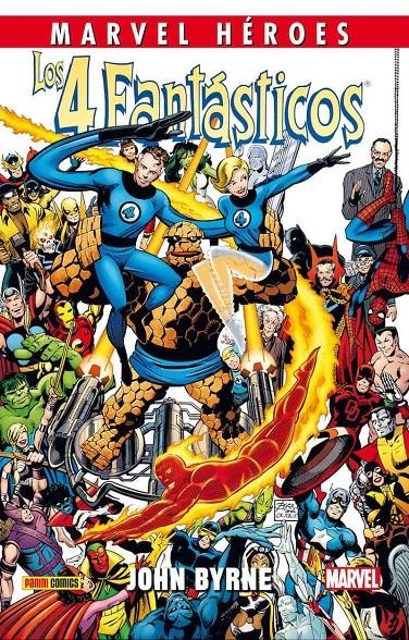 MARVEL HEROES: LOS 4 FANTASTICOS DE JOHN BYRNE 1 (232-250 USA) [CARTONE] | BYRNE, JOHN | Akira Comics  - libreria donde comprar comics, juegos y libros online