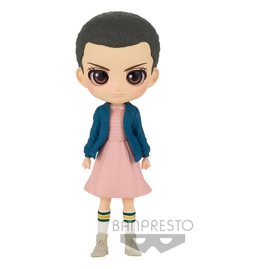 Q POSKET STRANGER THINGS: ELEVEN 13 CM PVC [CAJA] | Akira Comics  - libreria donde comprar comics, juegos y libros online