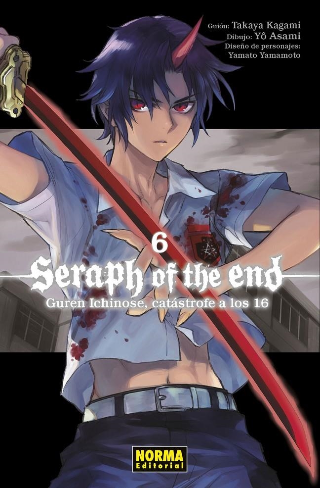 SERAPH OF THE END: GUREN ICHINOSE, CATASTROFE A LOS DIECISEIS Nº06 [RUSTICA] | ASAMI, YO / KAGAMI, TAKAYA | Akira Comics  - libreria donde comprar comics, juegos y libros online