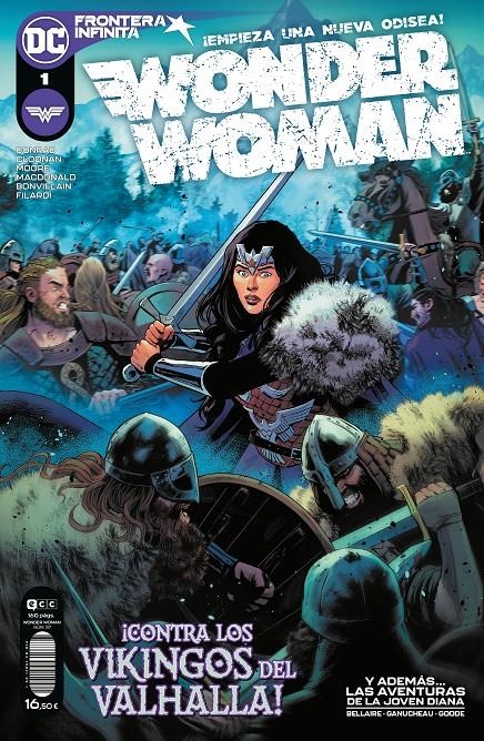 WONDER WOMAN Nº01 / 37 [RUSTICA] | CONRAD, MICHAEL / CLOONAN, BECKY | Akira Comics  - libreria donde comprar comics, juegos y libros online