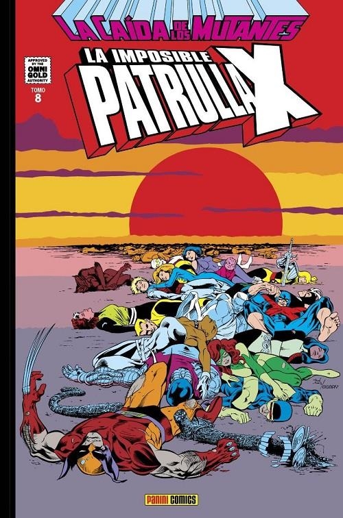 MARVEL GOLD: LA IMPOSIBLE PATRULLA-X VOLUMEN 08 CAIDA DE LOS MUTANTES (220-238 USA) [CARTONE] | CLAREMONT, CHRIS / SILVESTRI, MARK | Akira Comics  - libreria donde comprar comics, juegos y libros online