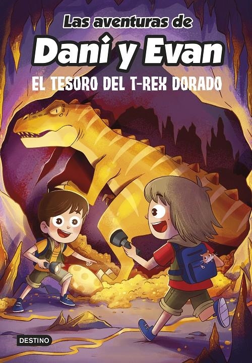 AVENTURAS DE DANI Y EVAN, LAS Nº05: EL TESORO DEL T-REX DORADO [CARTONE] | Akira Comics  - libreria donde comprar comics, juegos y libros online