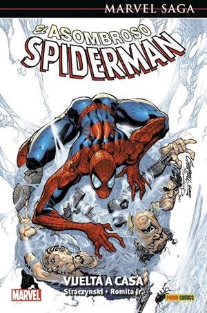 MARVEL SAGA: ASOMBROSO SPIDERMAN VOL.01, VUELTA A CASA [CARTONE] | STRACZYNSKI, J. MICHAEL / ROMITA JR., JOHN | Akira Comics  - libreria donde comprar comics, juegos y libros online